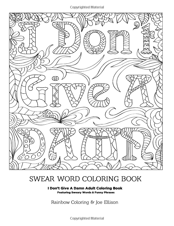 Word Coloring Pages