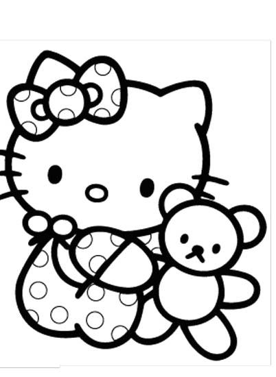 Hello Kitty Coloring