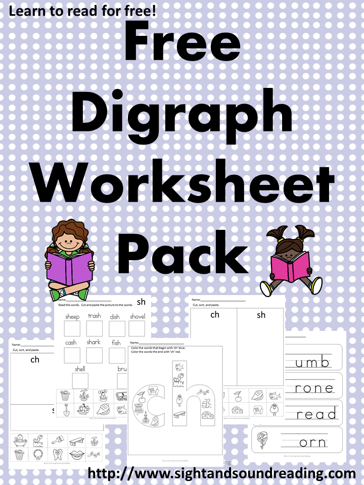 Digraphs Worksheets Free