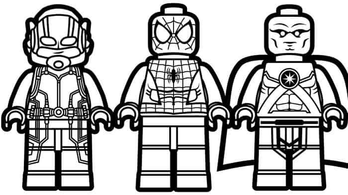 Ant Man Coloring Pages