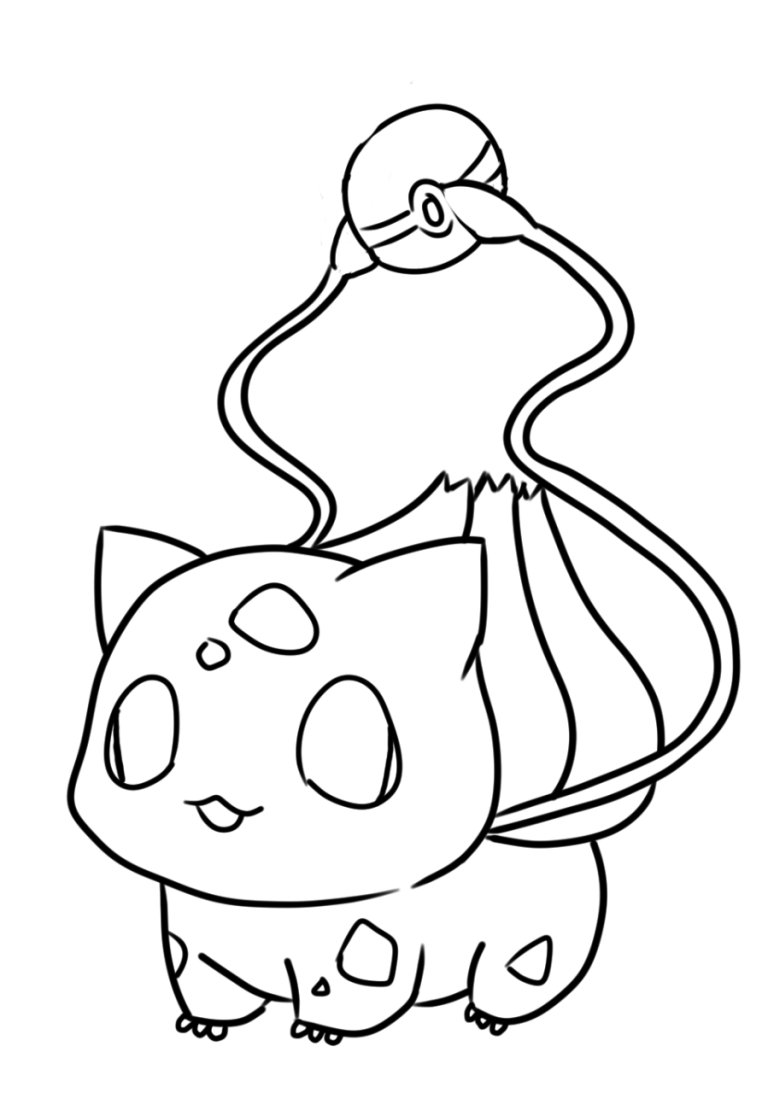 Bulbasaur Coloring Page