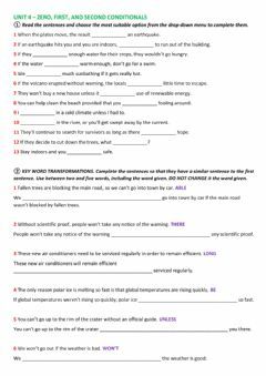 Second Conditional Worksheet Pdf