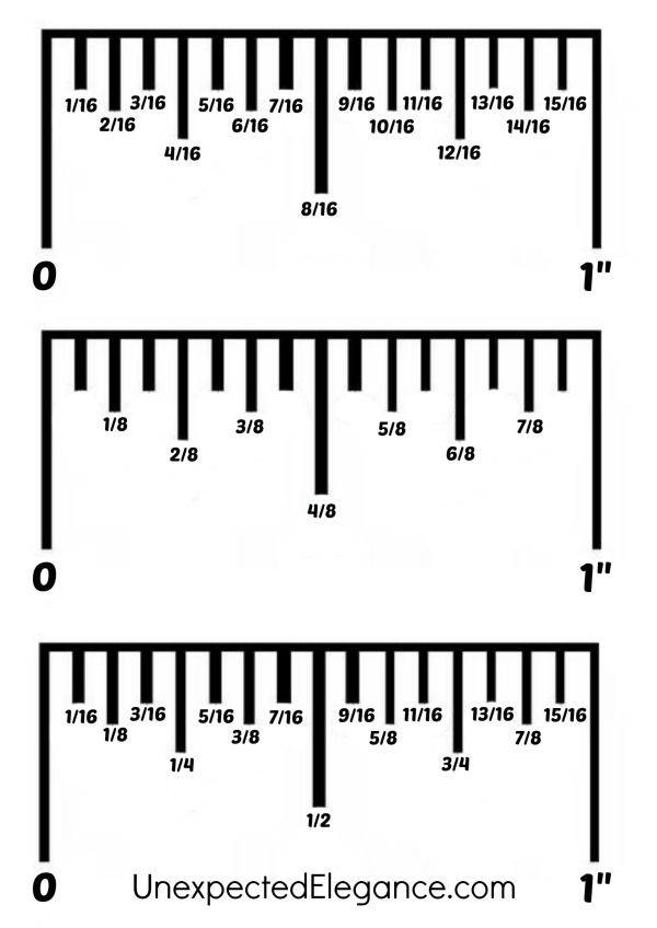 Reading A Tape Measure Worksheet