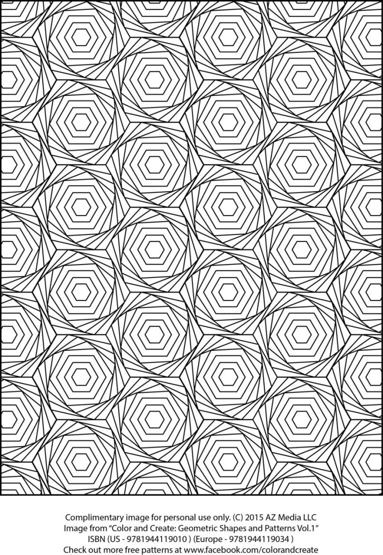 Pattern Coloring Pages