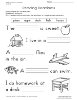 Printable 1st Grade English Worksheets