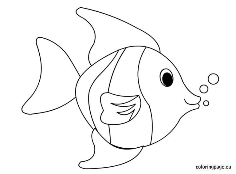 Fish Pictures To Color