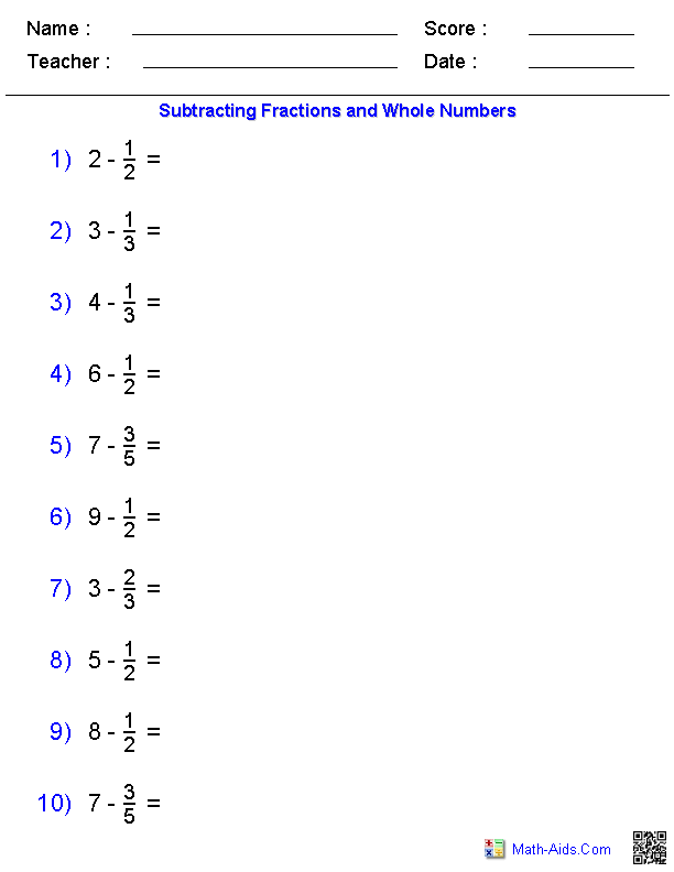 Multiplying And Dividing Mixed Numbers Worksheet