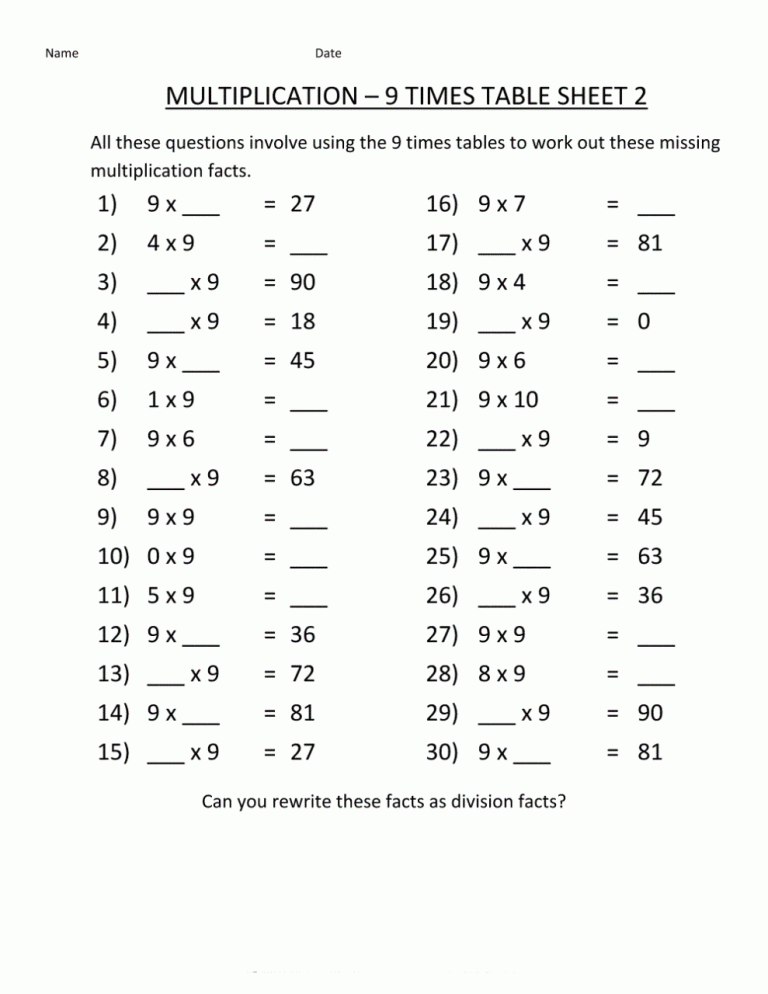 Number Sense Worksheets 8th Grade