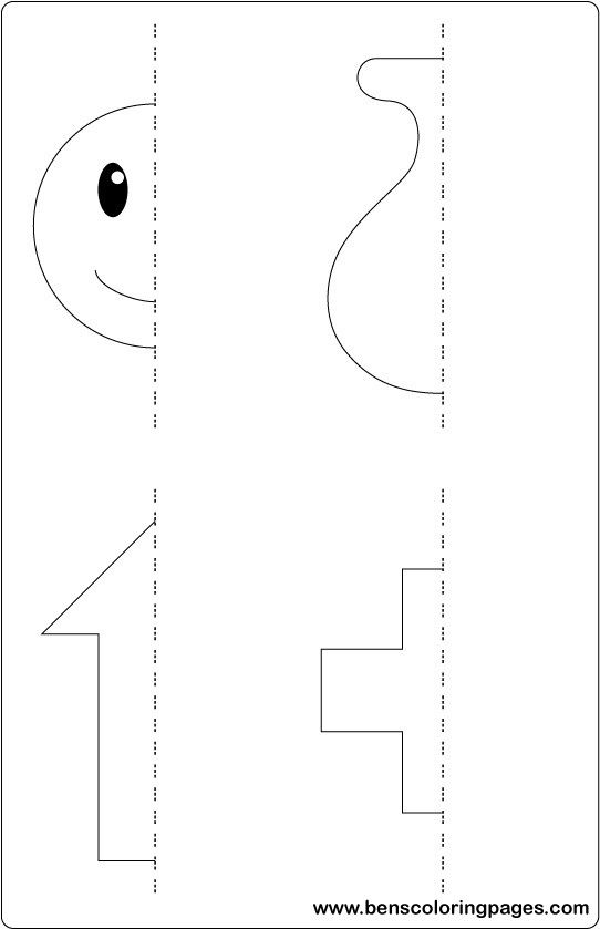 Lines Of Symmetry Worksheet Grade 5