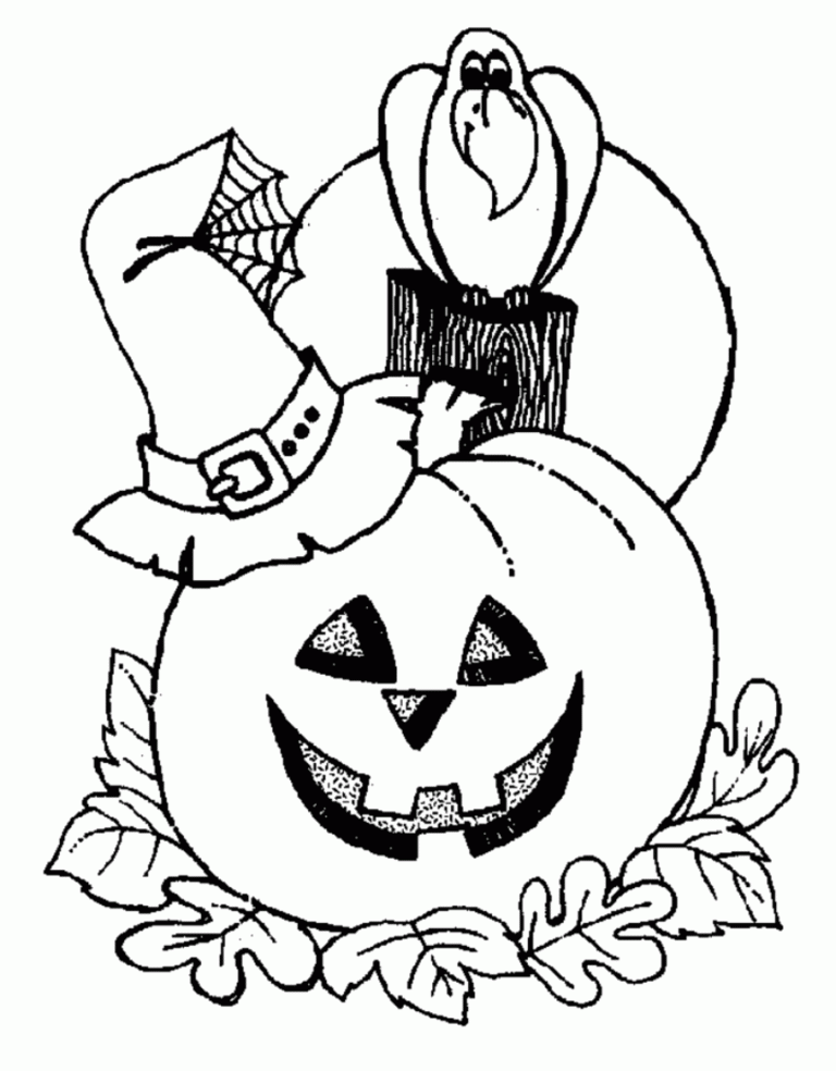 Halloween Printable Coloring Pages