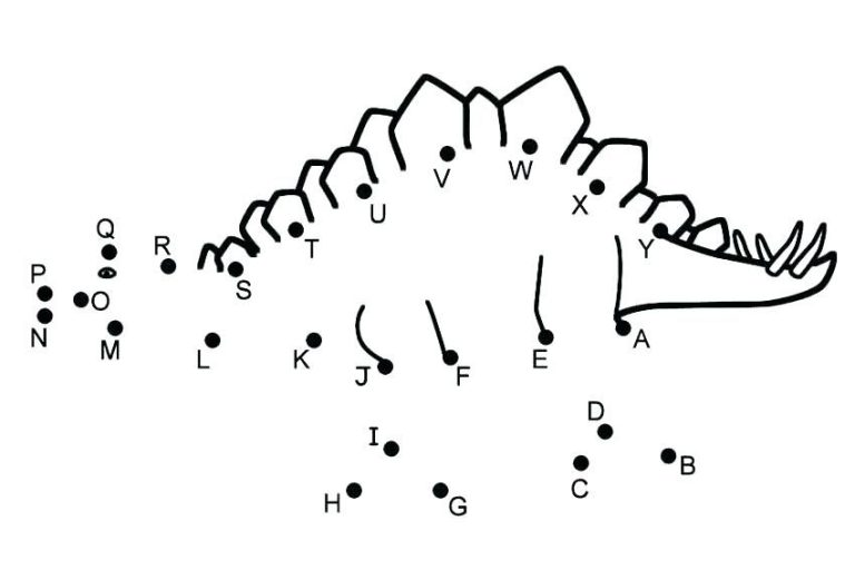 Dot To Dot Worksheets