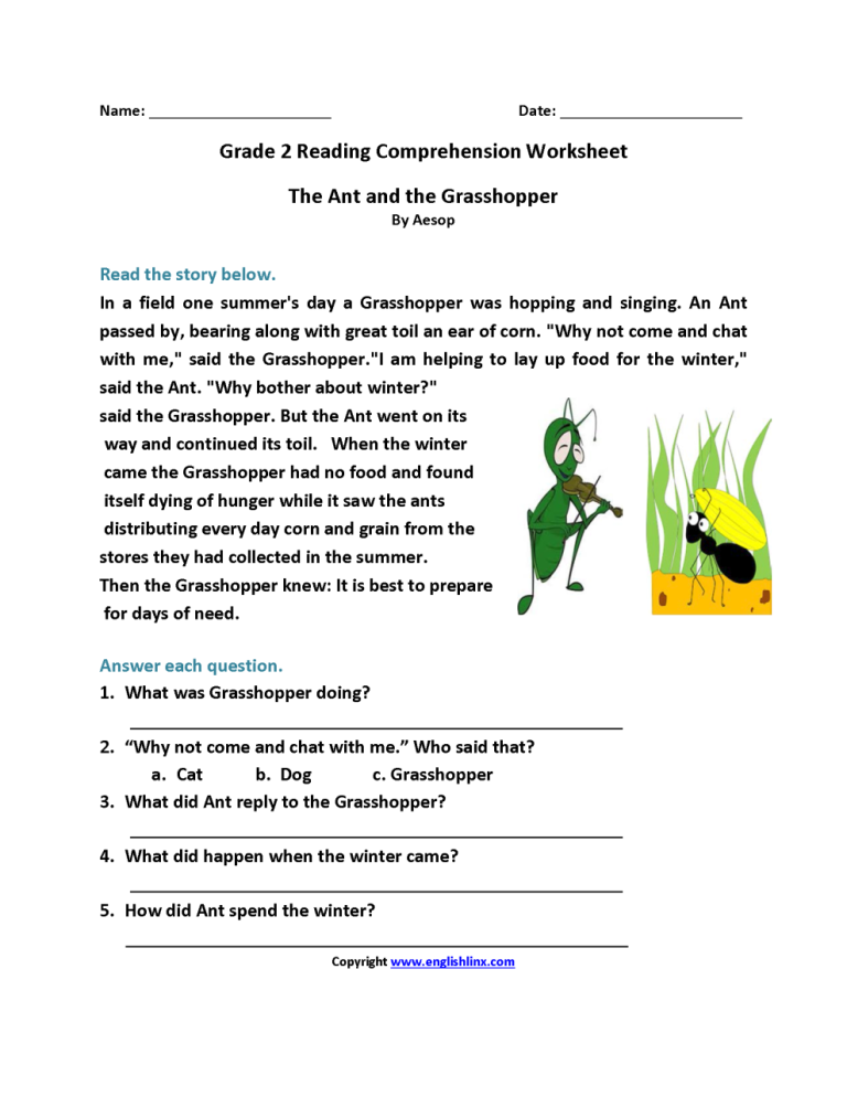 7th Grade Coordinating Conjunction Worksheet