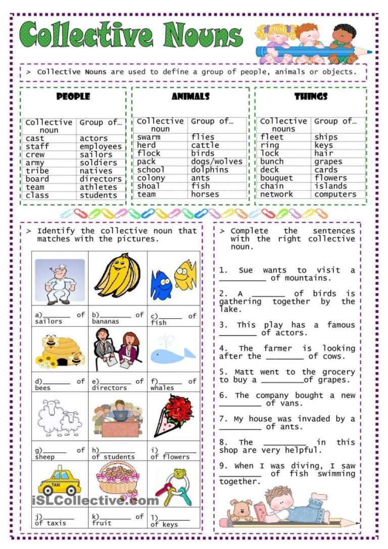 Grade 3 English Worksheets Sri Lanka