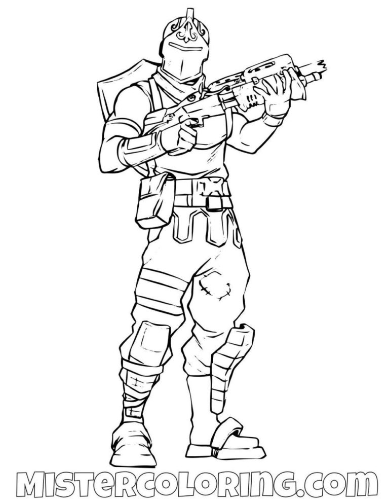 Fortnite Skins Coloring Pages