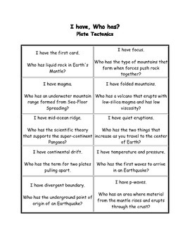 Plate Tectonics Worksheet 4th Grade