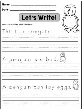 Practice Writing Letters 1st Grade