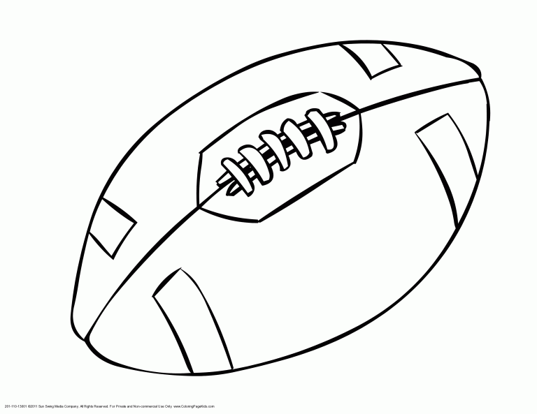 Football Coloring Pages Pdf