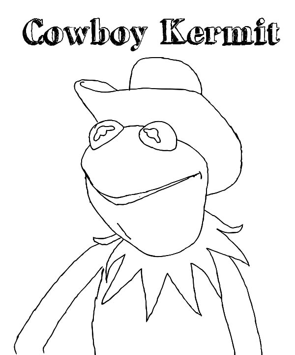 Kermit The Frog Coloring Page