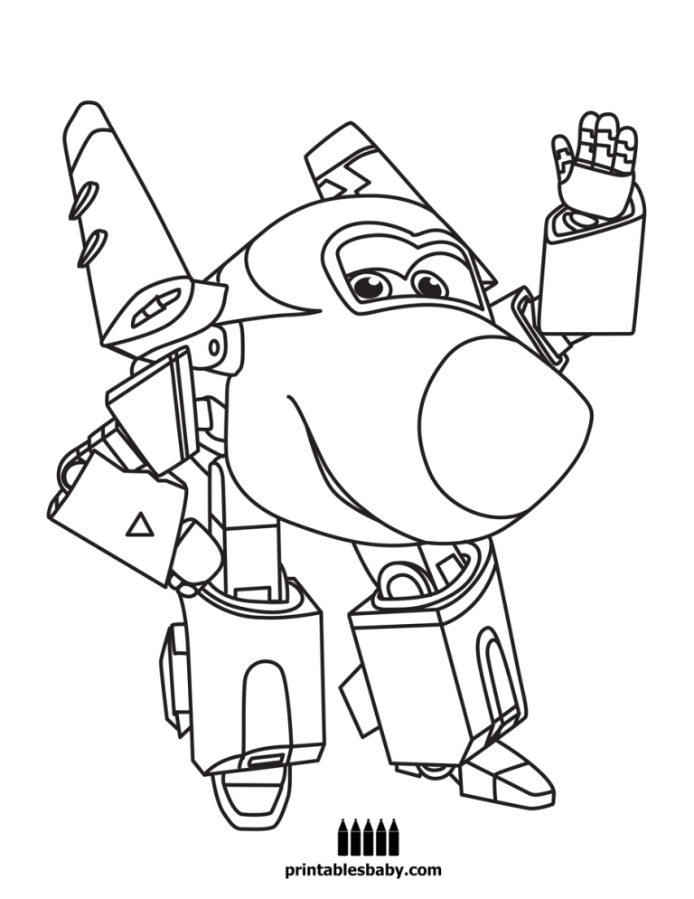 Super Wings Coloring