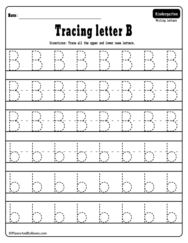 Free Tracing Worksheets