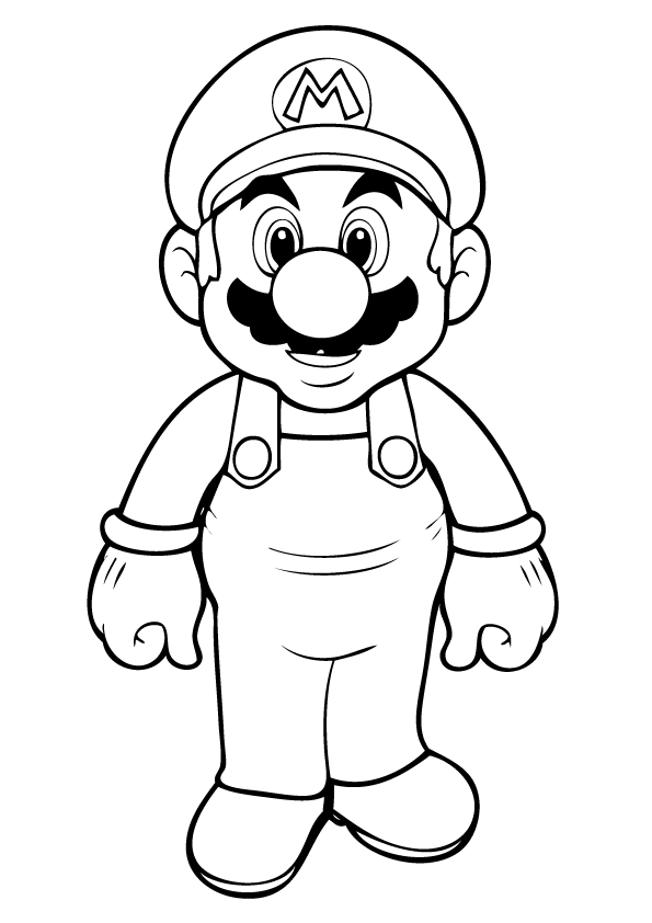 Mario Coloring Pages