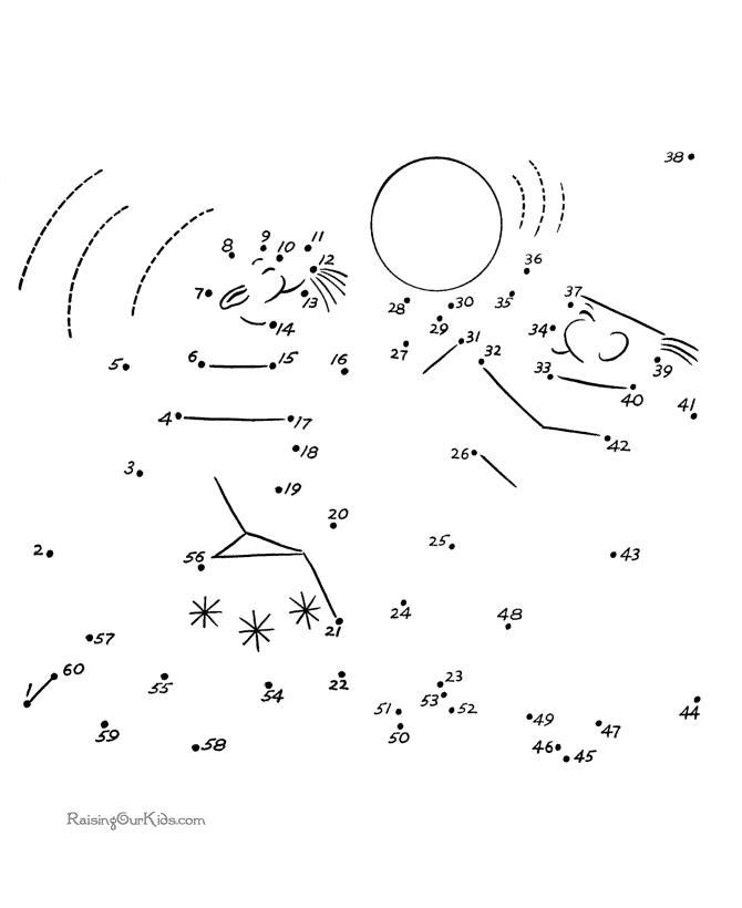 Free Dot To Dot Printables