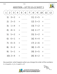 Maths Worksheet For Class 1 Number Names