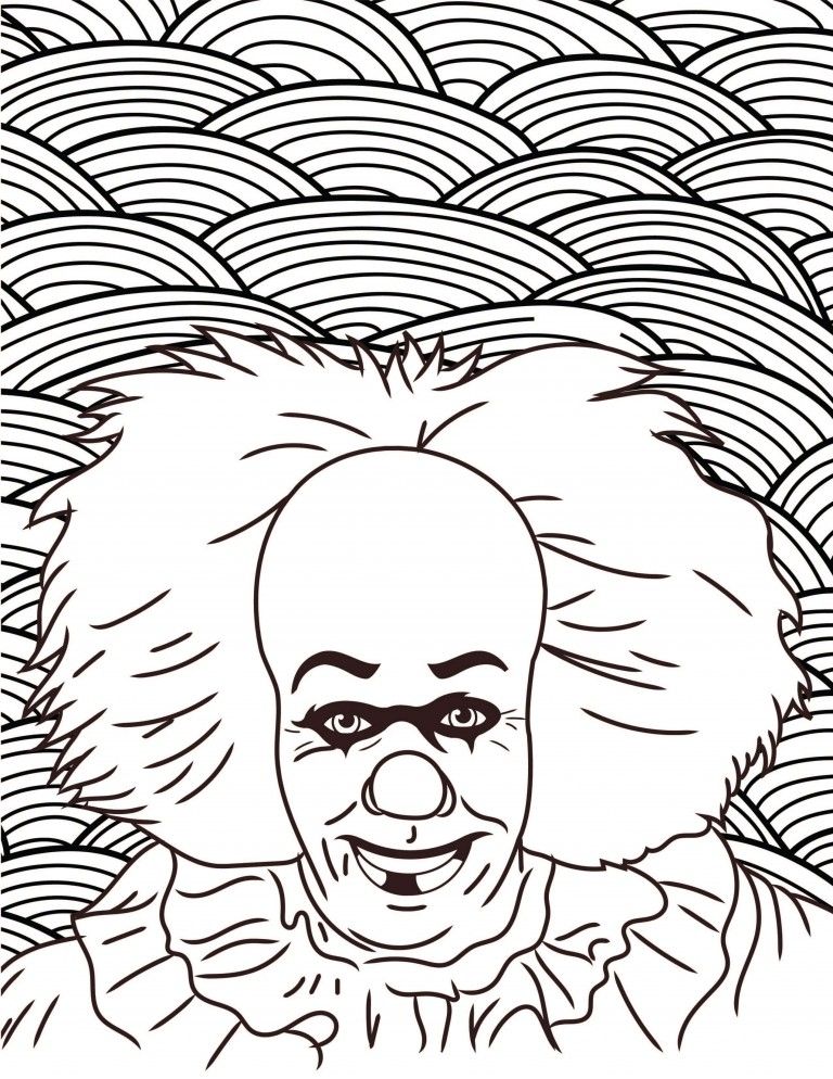 Horror Coloring Pages