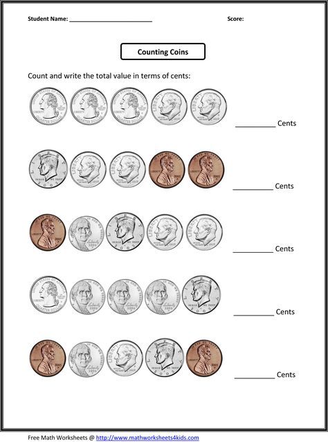 Math Problems For 4th Graders Printable