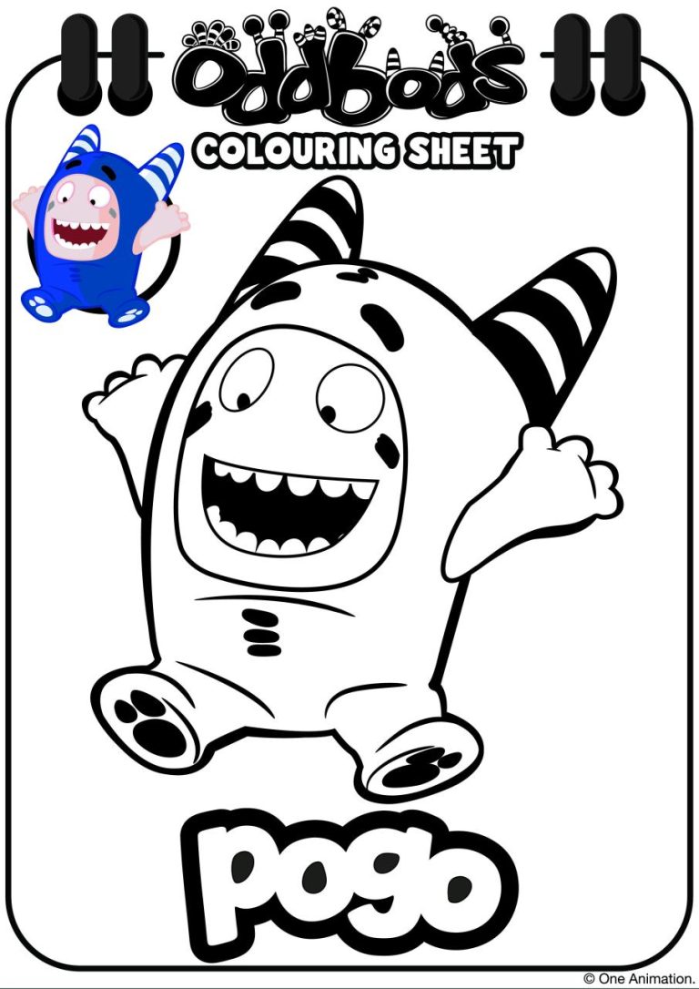 Oddbods Coloring