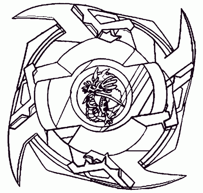 Beyblade Coloring