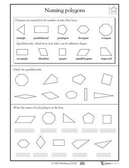 Polygons Worksheet