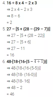 Integers Worksheet Grade 7 Icse