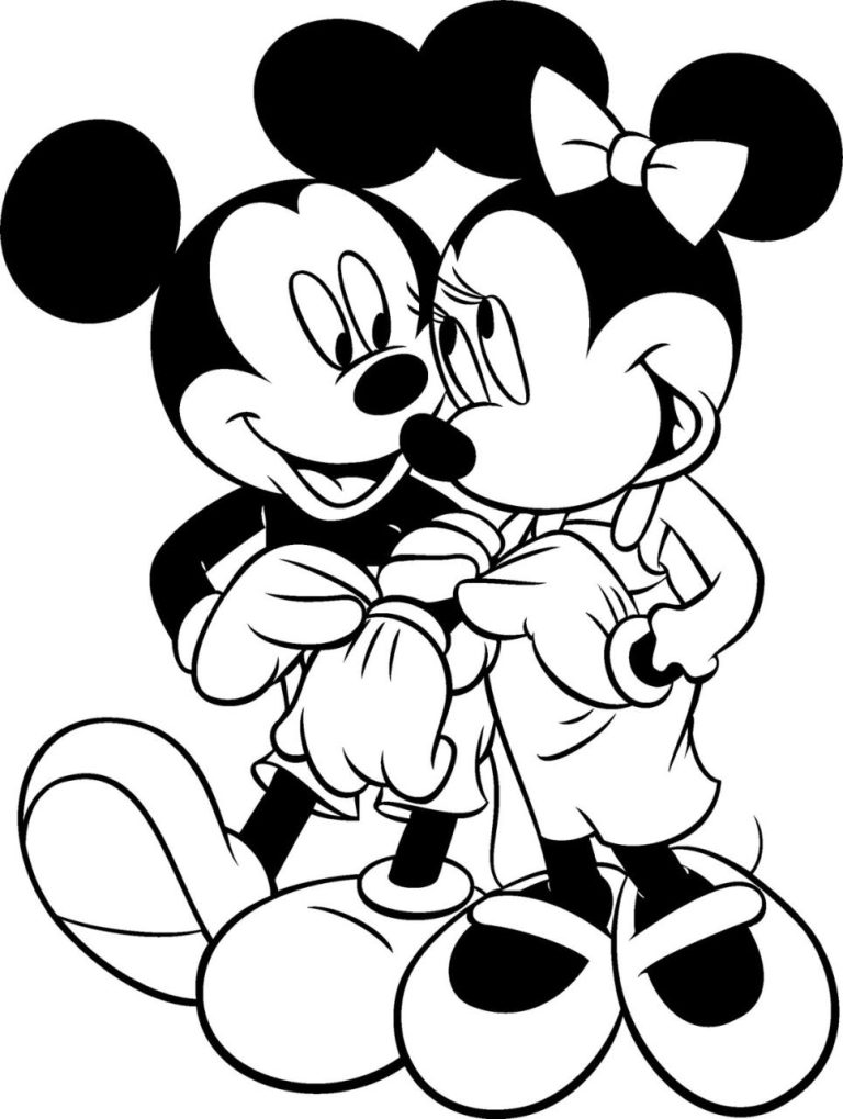 Mouse Coloring Page