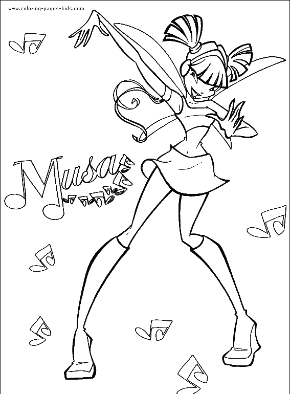 Winx Coloring Pages