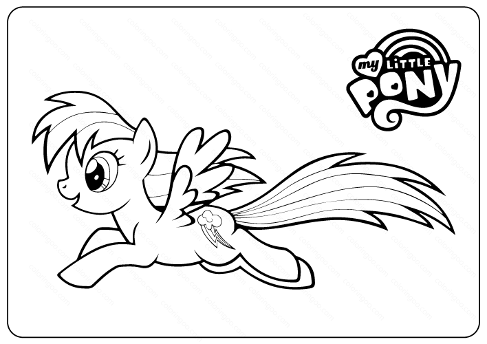 My Little Pony Colouring Book