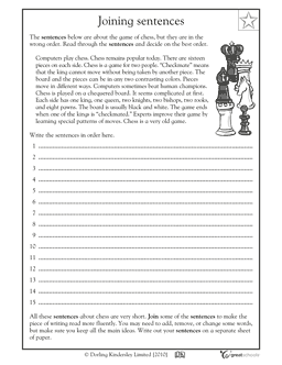 4th Grade 3rd Grade Writing Worksheets