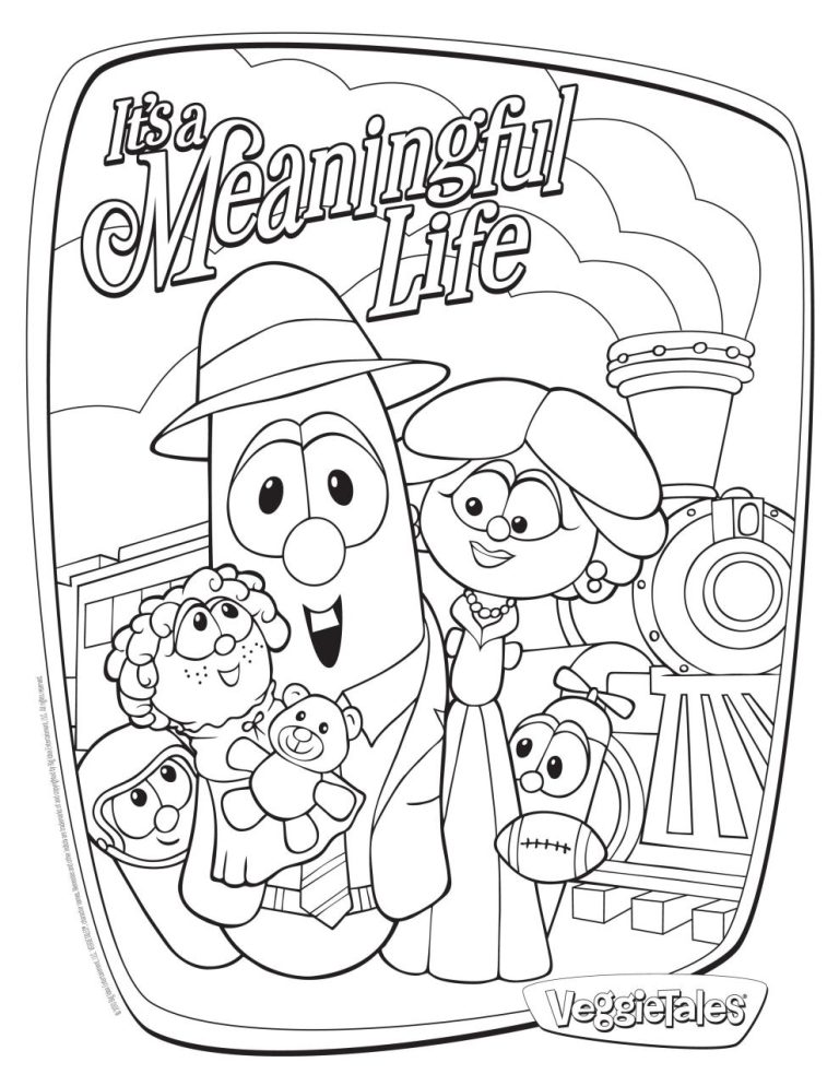 Veggietales Coloring Pages