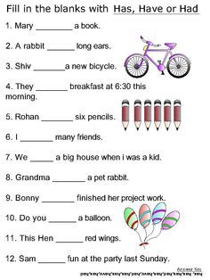 English Worksheet For Class 3 Pdf