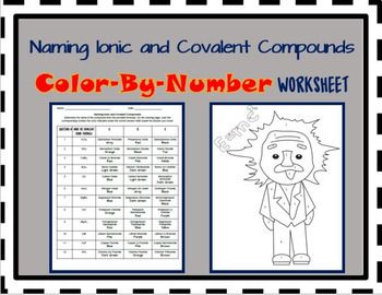 Naming Ionic And Covalent Compounds Worksheet With Answers