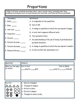 Ks3 Percentage Increase And Decrease Worksheet