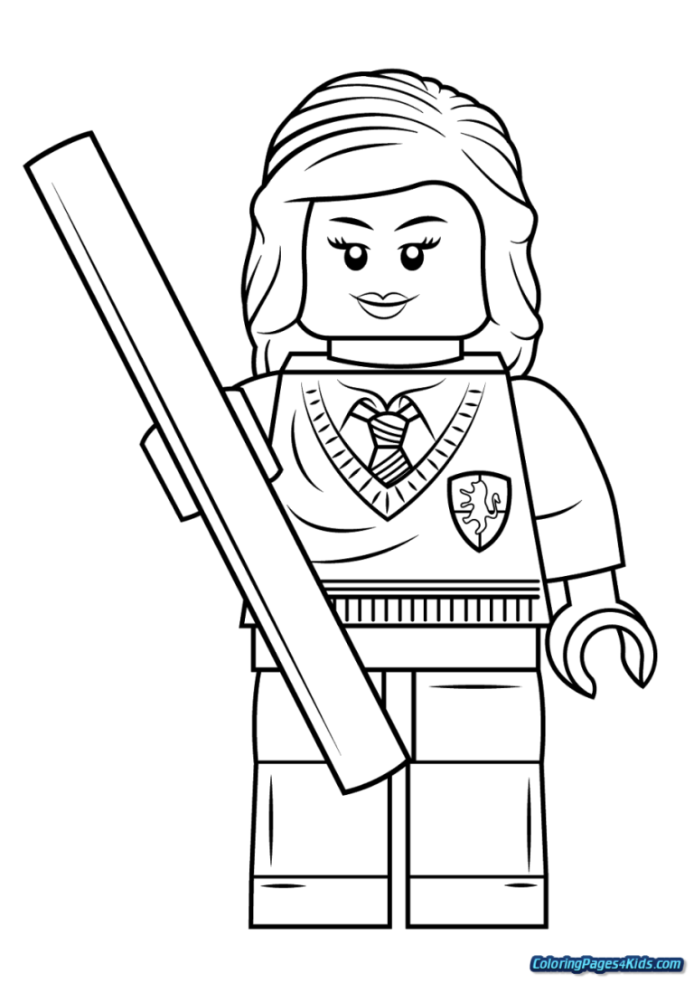 Lego Coloring Pages