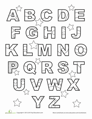 Abc Printables For Toddlers