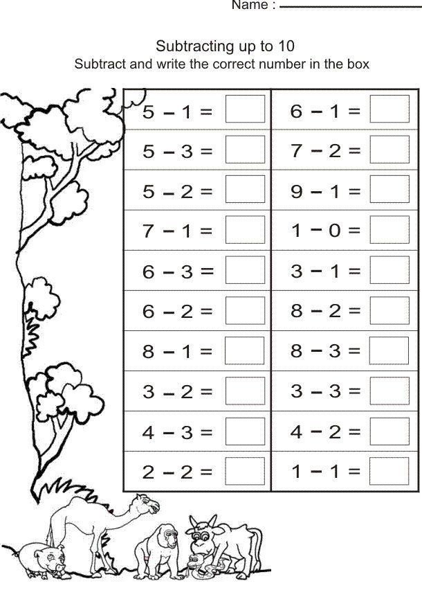 Homeschool Worksheets 1st Grade