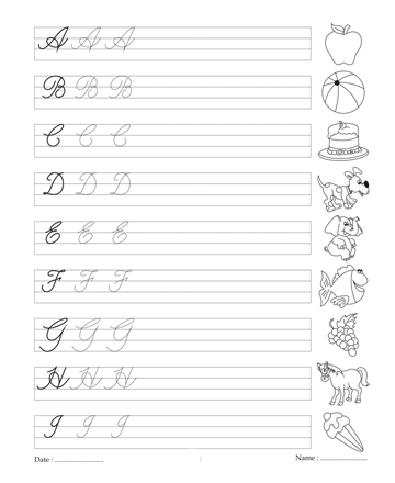 Russian Alphabet Writing Practice Worksheets Pdf