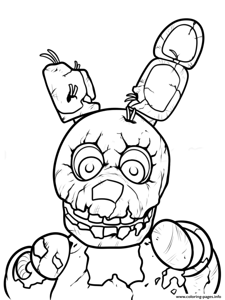 Fnaf Coloring Pages