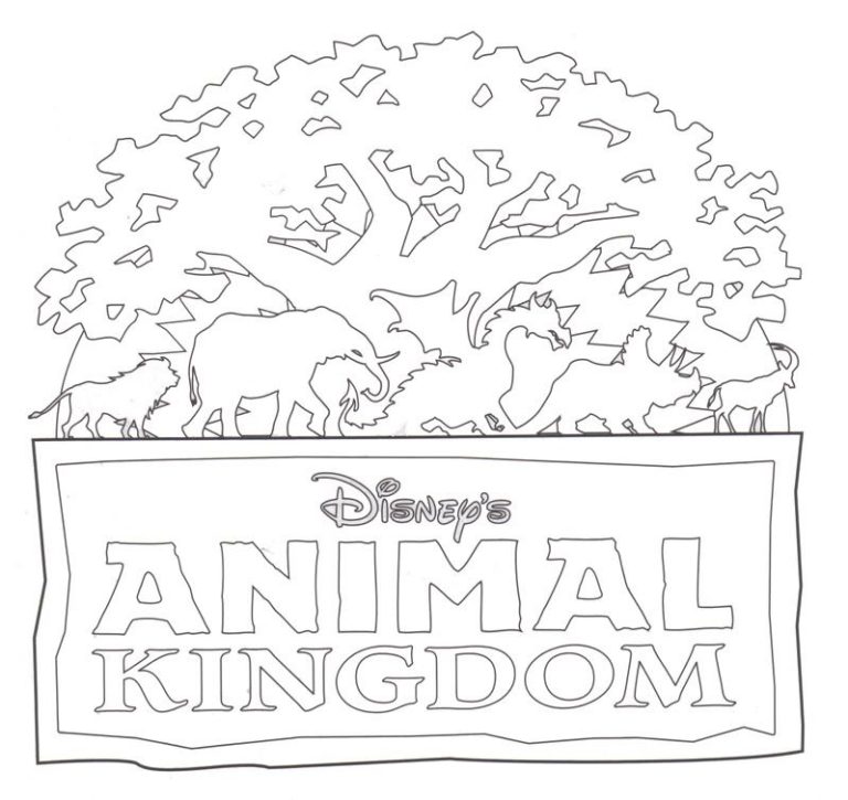 Disney World Coloring Pages