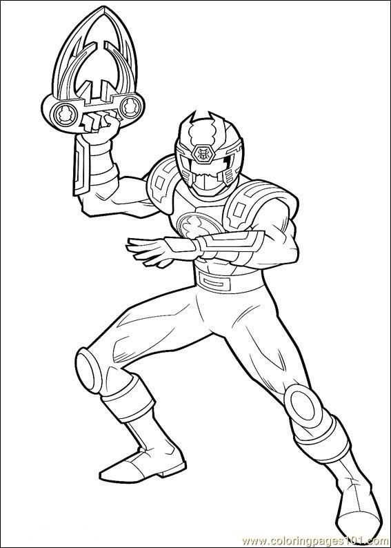 Power Rangers Coloring Pages Printable