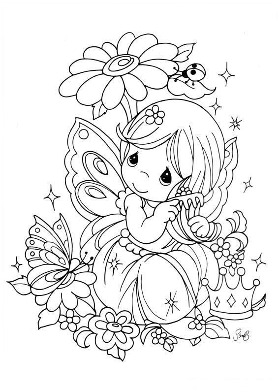 Precious Moments Coloring Book