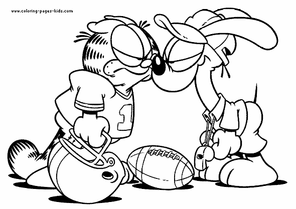 Cartoon Characters Coloring Pages